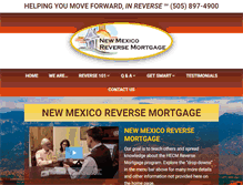 Tablet Screenshot of new-mexico-reverse-mortgage.com